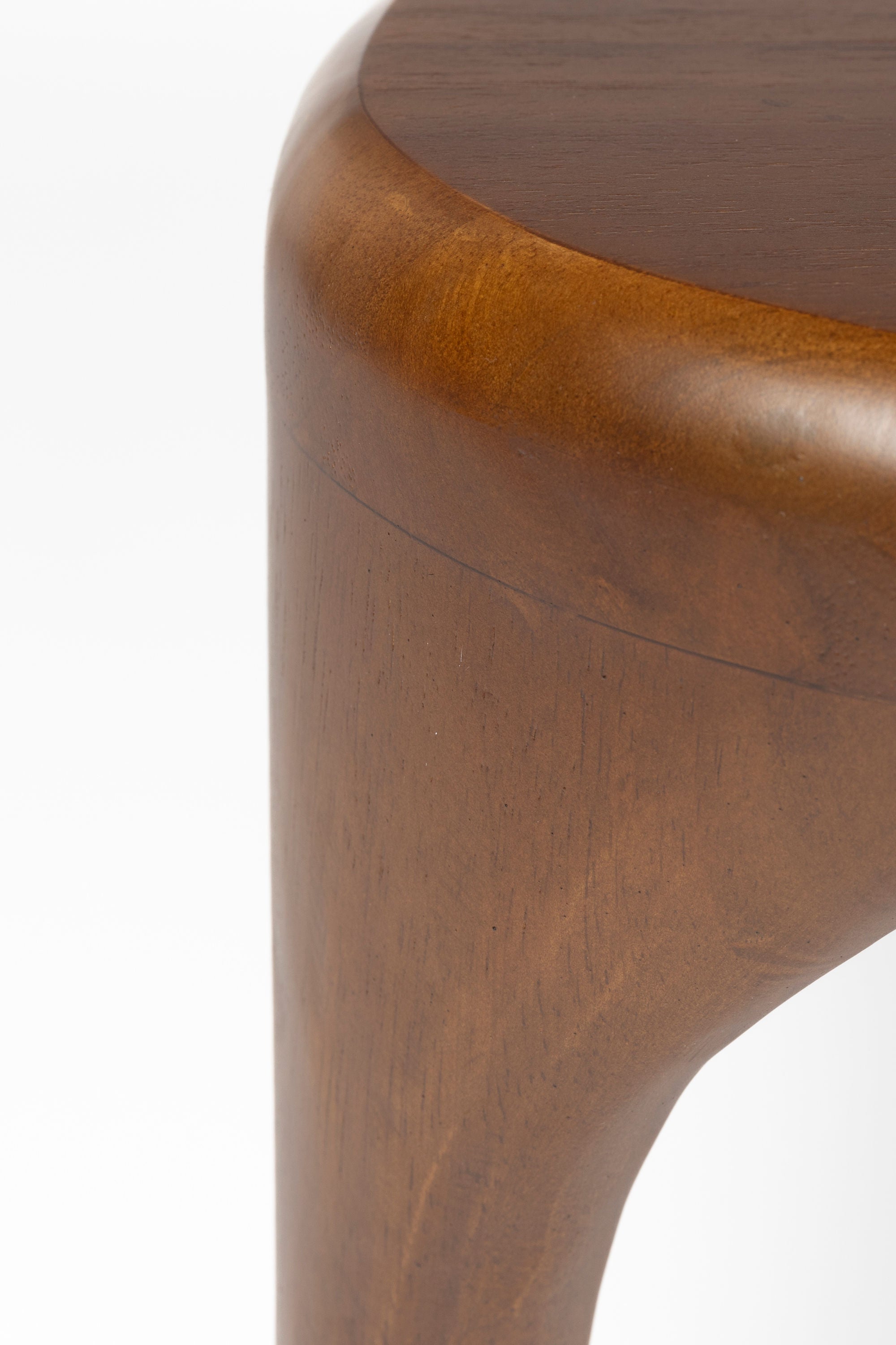 Zuiver Set of 2 Isla Walnut Brown Wood Coffee Table Nest
